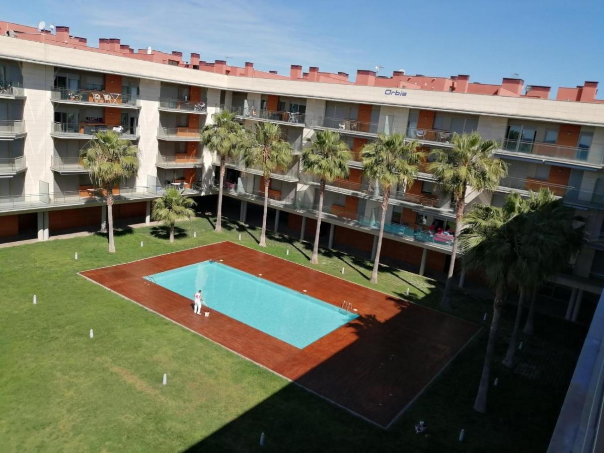 Apartamento Playa Esquirol Cambrils Bagian luar foto